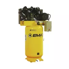 EMAX ESL10V080V1 10 HP 80 gal 2-Stage 1-Phase 38 CFM 100 PSI Air Compressor New