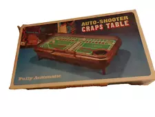 Waco auto shooter craps table vintage made Japan w box NOS boxed unused 1970s