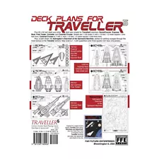 Far Future Ent Traveller Starships & Spacecraft - Deck Plans for Bag SW (New)