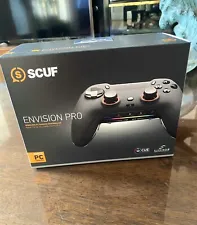 New - SCUF ENVISION PRO Wireless Gaming Controller for PC - Steel Gray - Sealed