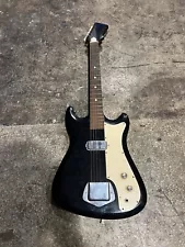 Vintage 1960s Silvertone Electric Guitar Danelectro Garage Band