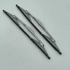 Porsche 356 Windshield Wiper Blade Pair BOSCH Blades 11” silver