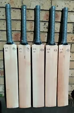 Custom made English willow grade 1 Cricket bat ready to play (Nature in india)