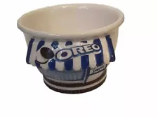 Oreo Cookie Ice Cream Shoppe Ceramic Ice Cream Bowl Vintage 1970's Item 31861