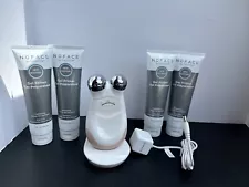 NuFACE Trinity Pro Facial Toning Device Kit, Original Box 4 Expired Gel Primers