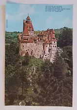 Vintage 1978 Communist Romania, Bran/Dracula Castle-Publiturism