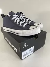 NEW Converse Chuck Taylor All Star Malden Street Mid DARK MOTH GRAY size 4 Kids