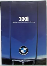 1980 BMW 320i Sales Brochure