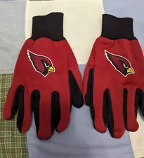 Arizona Cardinals Raised Team Logo NFL Sport Utility Gloves Adult