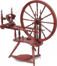 Kromski Polonaise Mahogany Finish Spinning Wheel FREE SHIP Bonus