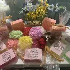 HOMEMADE/Handmade Soaps Choose Your Scent. Buy 3 Get 1 Free