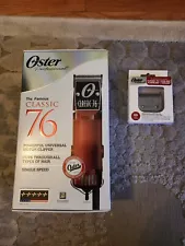 Oster Classic 76 Clippers, Brand New With FREE/New OA Blades