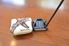 Used Taylor Made Spider X putter 34” plus head cover.