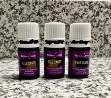 Lot Of 3 Young Living Essential Oil - Palo Santo - 5ml - 60%full Per Bottle