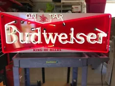 Budweiser 1950’s Neon Vintage Porcelain Sign