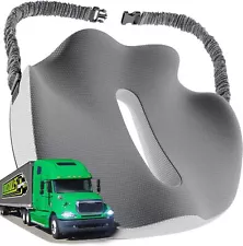 New ListingSemi Truck Seat Cushion for Truck Driver Upgraded Back Support Memory Foam ...