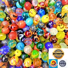 3/4 to 1 inch Premium Mixed Glass Shooter Marbles for Sale! Lot Pound lbs.ð¥