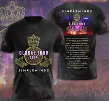 Simple Minds Global Tour T-Shirt Merch Gift For Fans