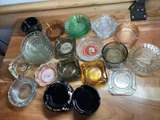 Massive Ashtray Collection 36 Pieces