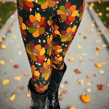 NEW TC2 Women Fall Turkey Leggings YOGA WAIST (Feel Soft as Lularoe)