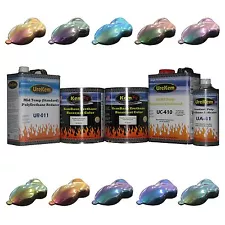 Chameleon Paint Car Kit (4+ gallons total) - Black Base, Chameleon, & Clear !!