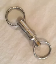 2 Ring Keychain - quick clip together - use separately or together, House & Car