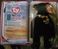 McDonalds TY The End Bear - Beanie Baby RARE Retired