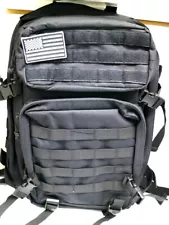 Military Combat BACKPACK Travel Black