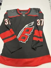 #37 Jersey For Men's Carolina Hurricanes Andrei Svechnikovv Size 42