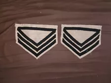 Confederate Company Quartermaster Sergeant Stripes For Civil War Reenacting