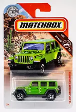 2019 Matchbox #62 '18 Jeep® Wrangler JL Unlimited MOJITO GREEN | FSC