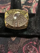 2002 Super Bowl Champions Ring Buccaneers Pre Owned