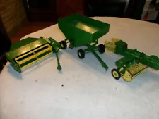 Farm Toys John Deere Hay Mower Cutter Conditioner Baler Gravity Wagon