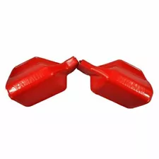 For Yamaha XT350 XT600 TENERE' 600 XTZ750 TT350 TT600 Red Brush Hand Guards (For: Yamaha TT350)