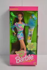 Vintage Barbie Totally Hair 1117 Mattel NRFB NIB Damaged Box Brunette