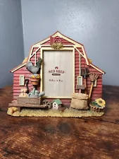 Red Shed Picture Frame Barn 3D 3.5x5 In.