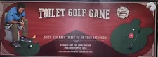 Toilet Golf Game Gag Gift Potty Putter Bathroom Ball Preowned Good Condition