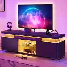 65 55 50 inch TV Stand Modern Entertainment Cen... TV Stands for Living Room