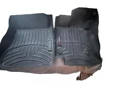 Weathertech Mats. 444721. Black Fronts Only. Fits 2013-15 Toyota Venza