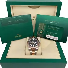 Rolex GMT-Master II 126711CHNR Everose Gold Root Beer Automatic Watch 2023 B&P