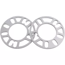 Universal Wheel Spacers - 5mm Thickness - Set of 2 - 4 & 5 Lug Rims Bolt Pattern