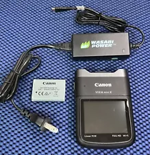 Canon Vixia Mini X Full HD Wi-Fi Camcorder w/ Canon Battery & AC Adapter