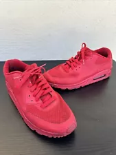 Nike Air Max 90 Hyperfuse ID Size Men 10 Shoes Red ~822560-901