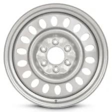 New Wheel For 2002-2009 GMC Envoy 17 Inch Silver Steel Rim