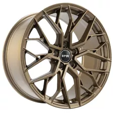 F1R FS3 20x9 5x120 35 Matte Bronze Wheels(4) 72.56 20" inch Rims