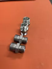 Mini Excavator Hydraulic Attachment Fittings ( Sold In Pairs) Micro Excavators