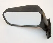 OUTSIDE REAR VIEW MIRROR, Driver Side, black, 1976 Toyota Corolla Wagon '74-'78 (For: 1976 Toyota Corolla)