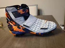 Nike Force Savage Elite 2 Orange Camo Football Cleats BV0153-001 Size 16