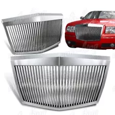 FOR CHRYSLER 300 300C CHROME ROLLS ROYCE PHANTOM STYLE FRONT HOOD GRILLE GRILL