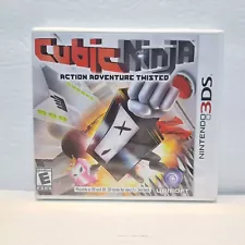 Cubic Ninja (Nintendo 3DS, 2011) NEW-Factory SEALED